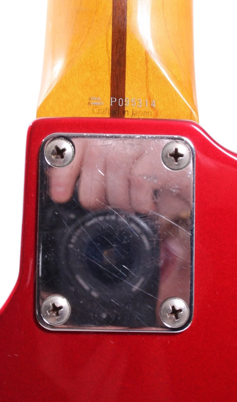 2000 Fender Precision Bass 57 Reissue candy apple red - Image 9