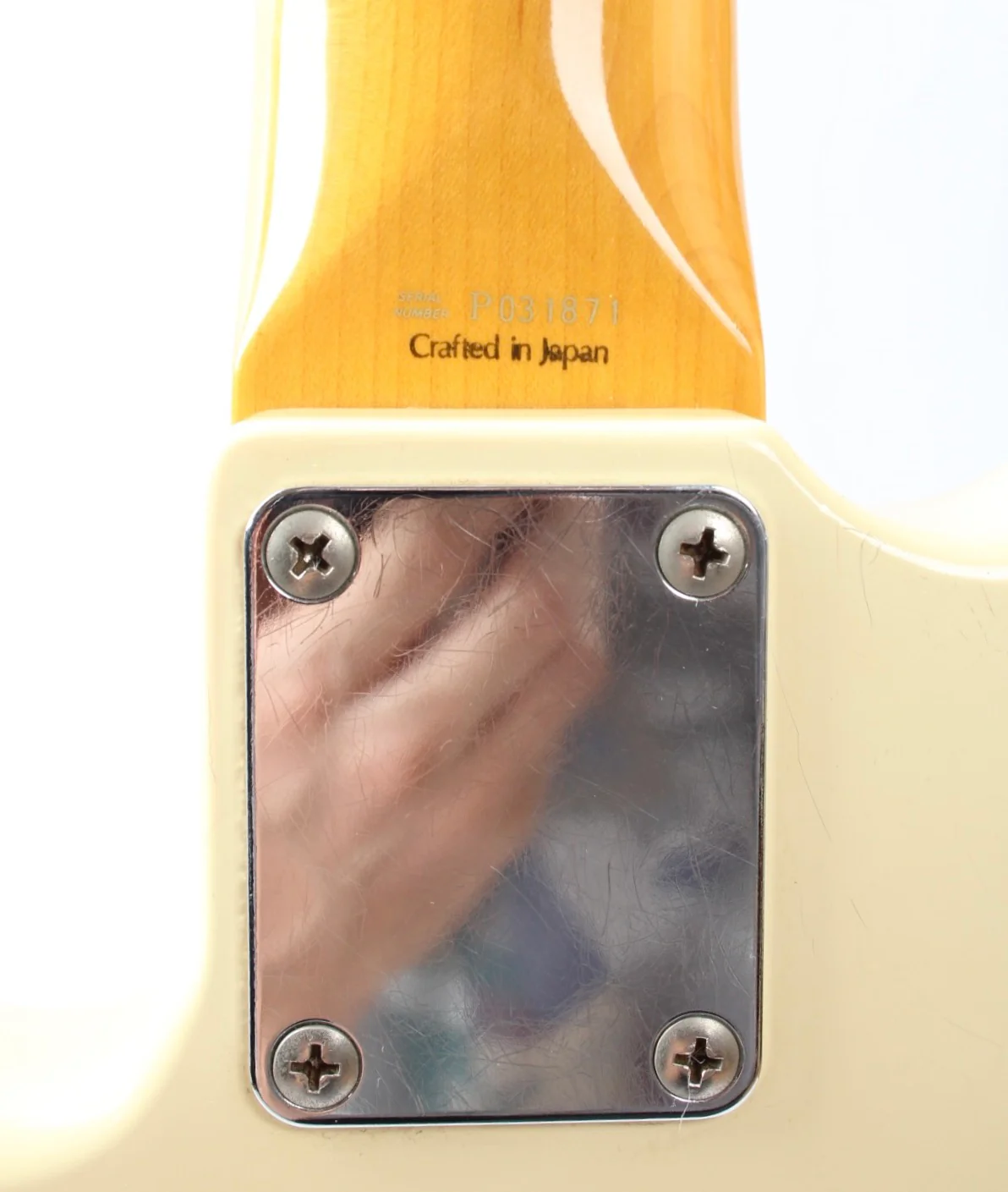 2000 Fender Precision Bass '70 Reissue vintage white - Image 11