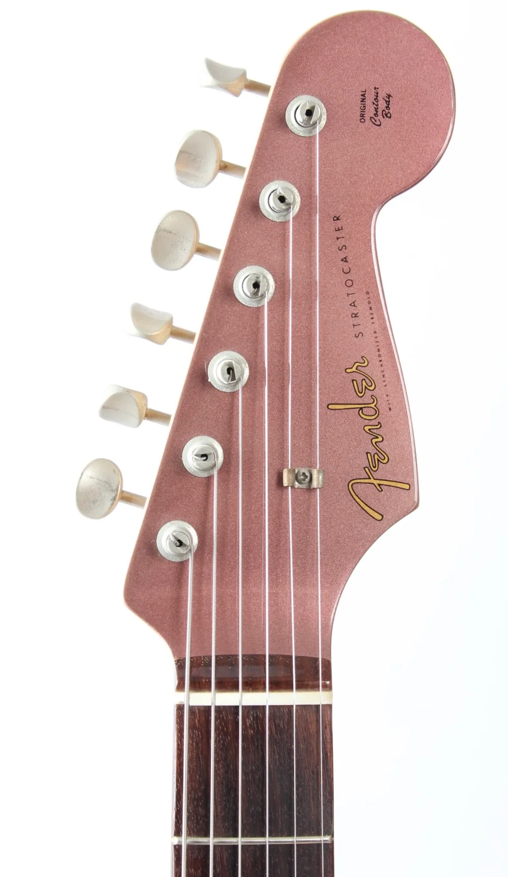 2000 Fender Stratocaster 62 Reissue burgundy mist metallic - Image 5