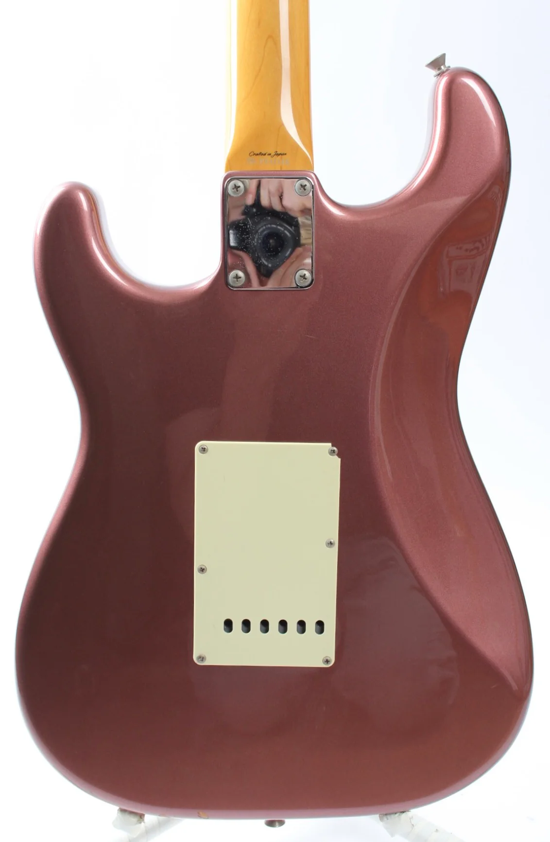 2000 Fender Stratocaster 62 Reissue burgundy mist metallic - Image 7