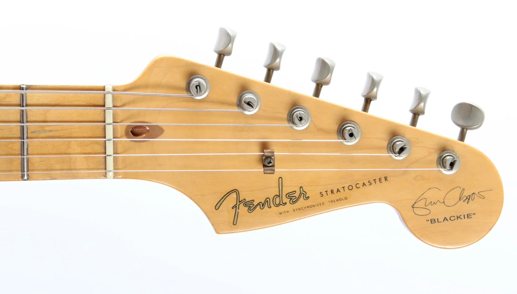 2000 Fender Stratocaster Eric Clapton Blackie Signature black - Image 5
