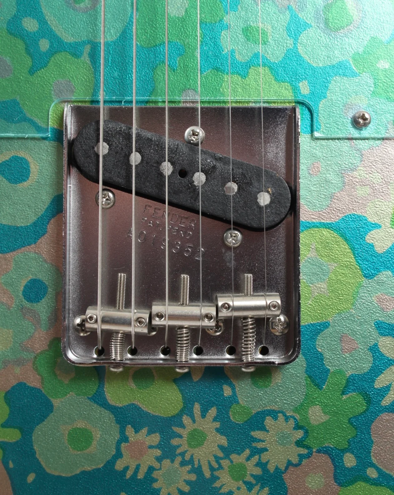 2000 Fender Telecaster 69 Reissue blue flower - Image 12