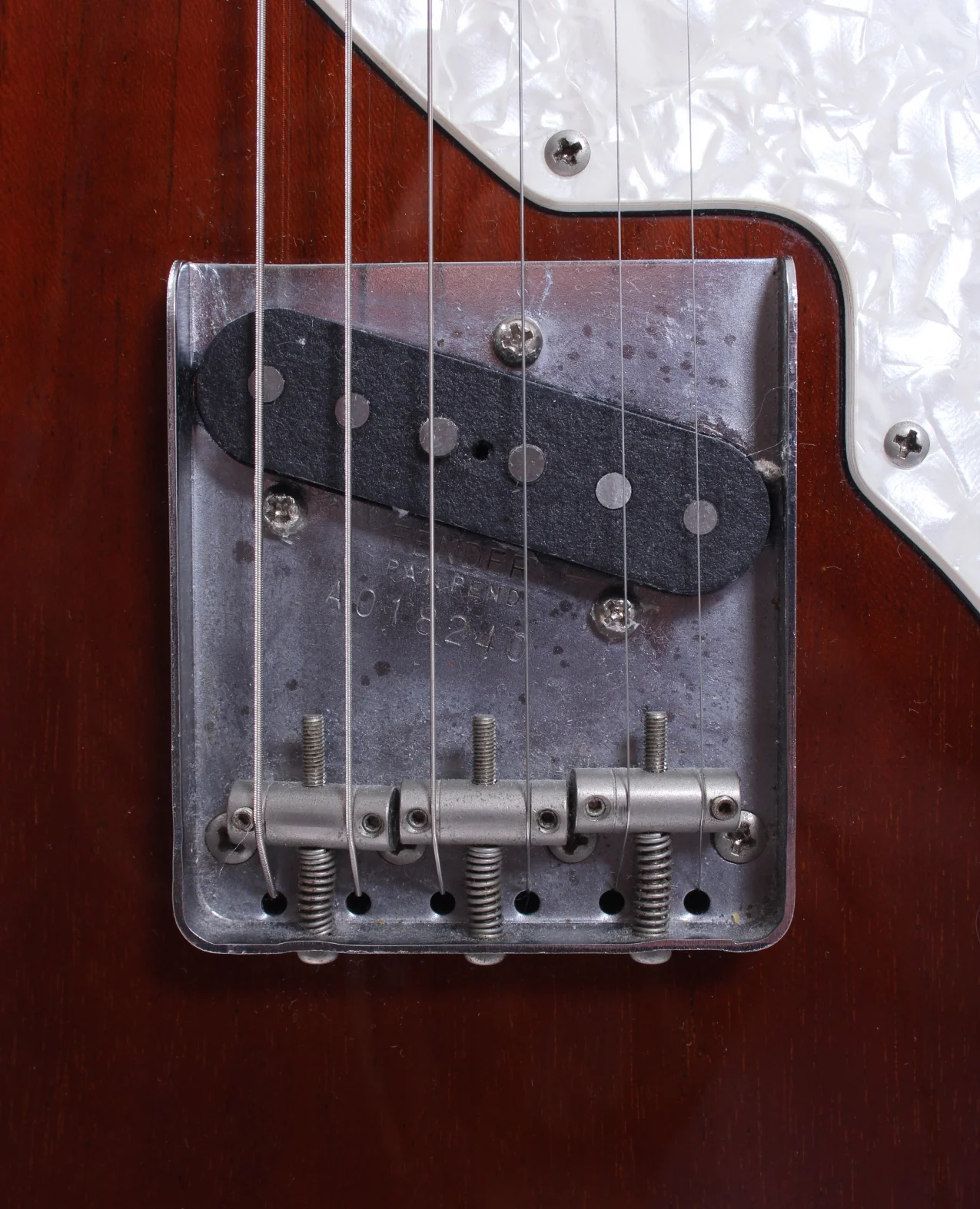 2000 Fender Telecaster Thinline 69 Reissue natural mahogany - Image 11