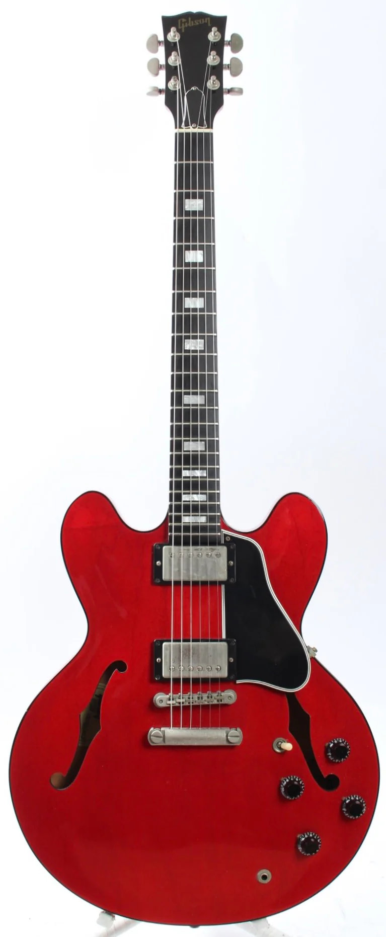 2000 Gibson ES-335 black binding ebony fretboard cherry red