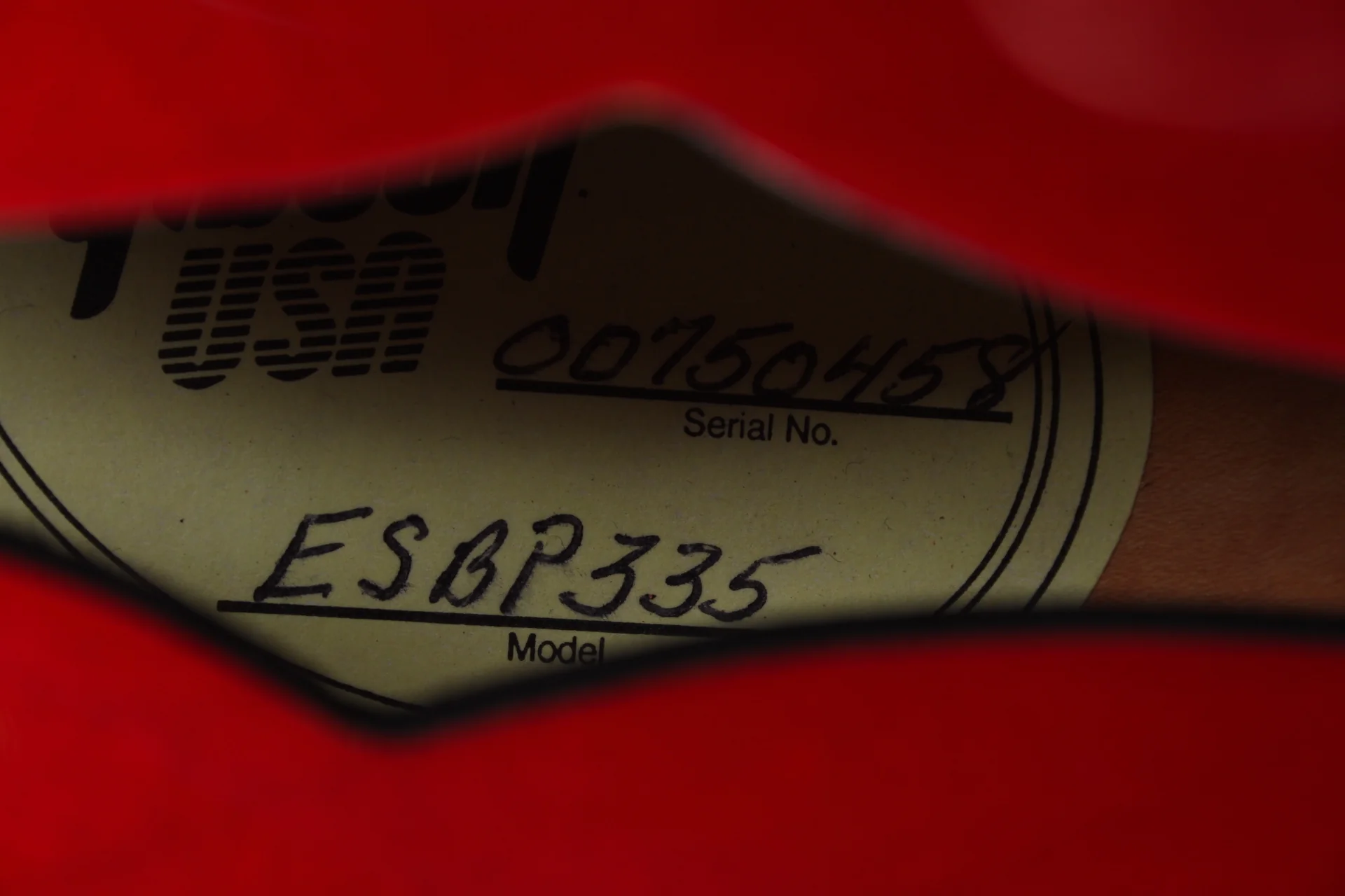 2000 Gibson ES-335 black binding ebony fretboard cherry red - Image 11