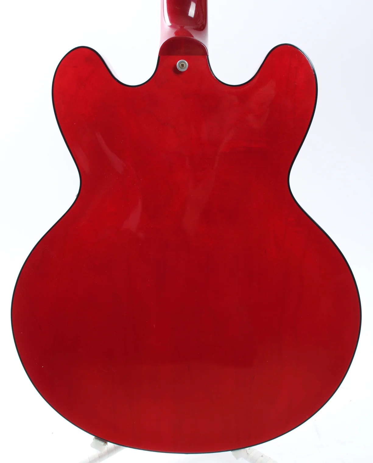 2000 Gibson ES-335 black binding ebony fretboard cherry red - Image 7