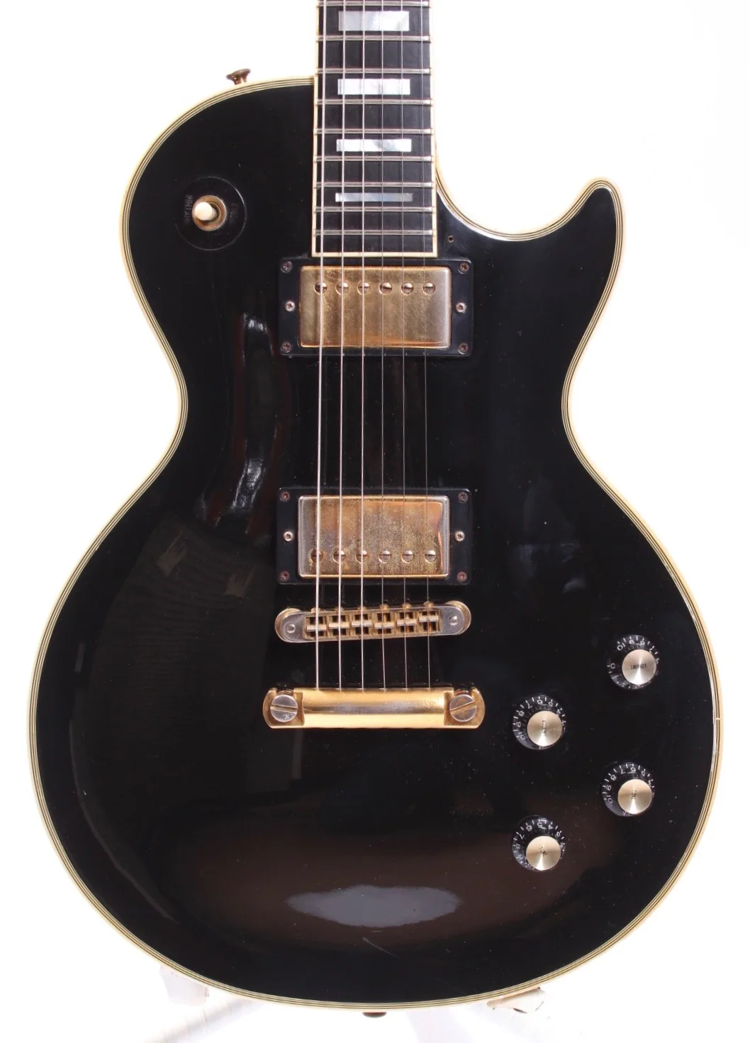 2000 Gibson Les Paul Custom ebony - Image 2