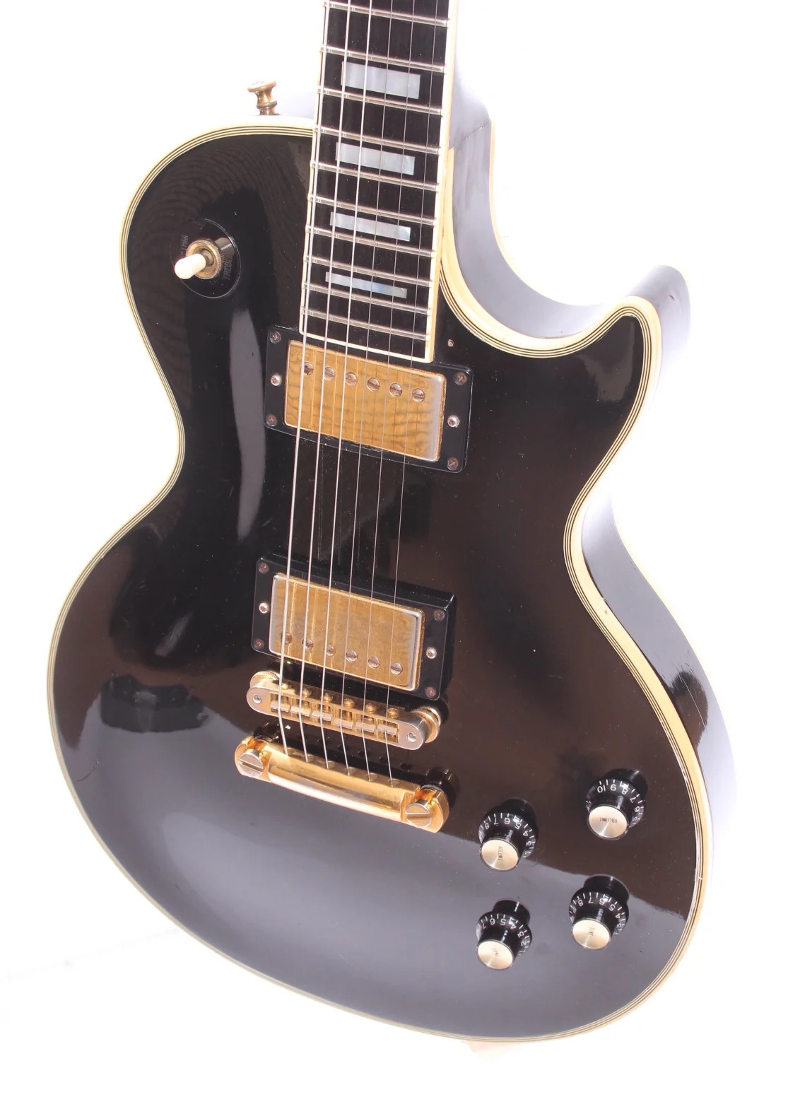 2000 Gibson Les Paul Custom ebony - Image 3