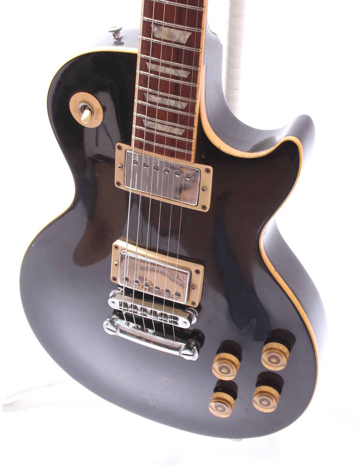 2000 Gibson Les Paul Standard ebony - Image 3