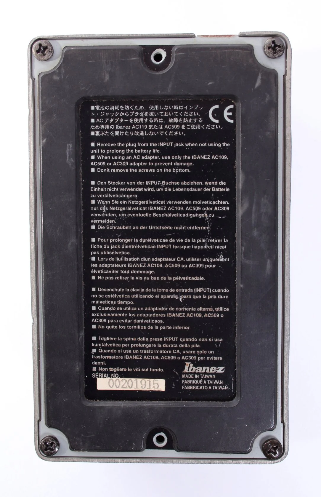 2000 Ibanez Tubescreamer TS7 grey - Image 3