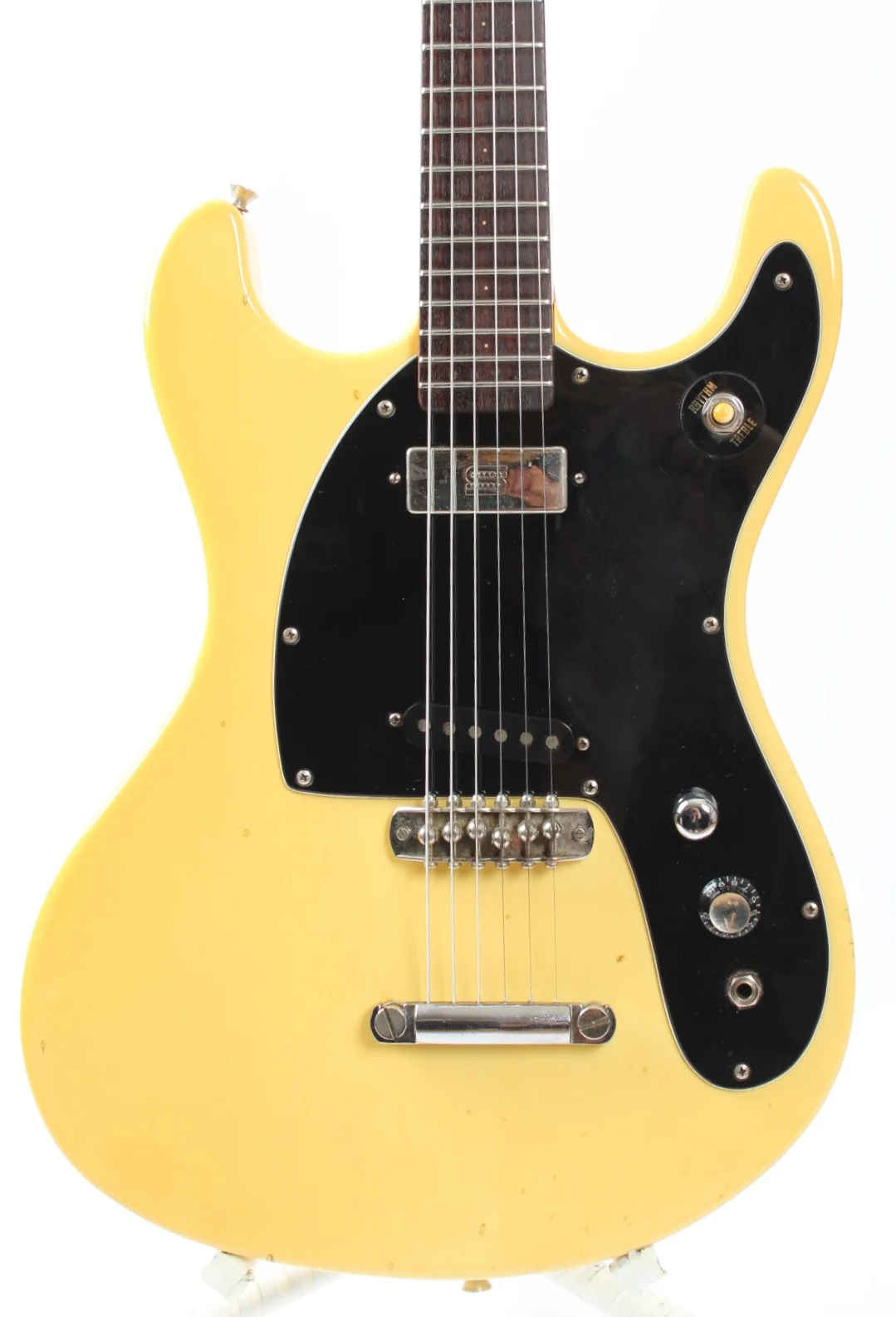 2000 Mosrite The Ventures Mark II Johnny Ramone Signature white - Image 2