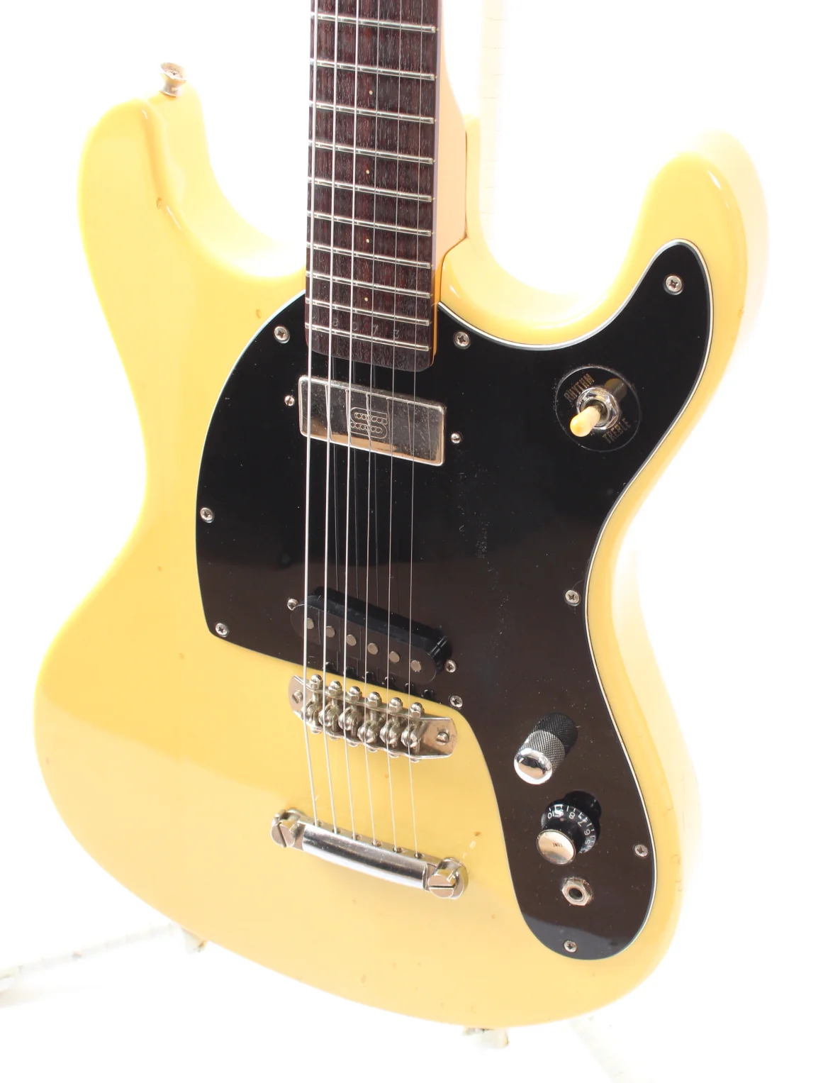 2000 Mosrite The Ventures Mark II Johnny Ramone Signature white - Image 3