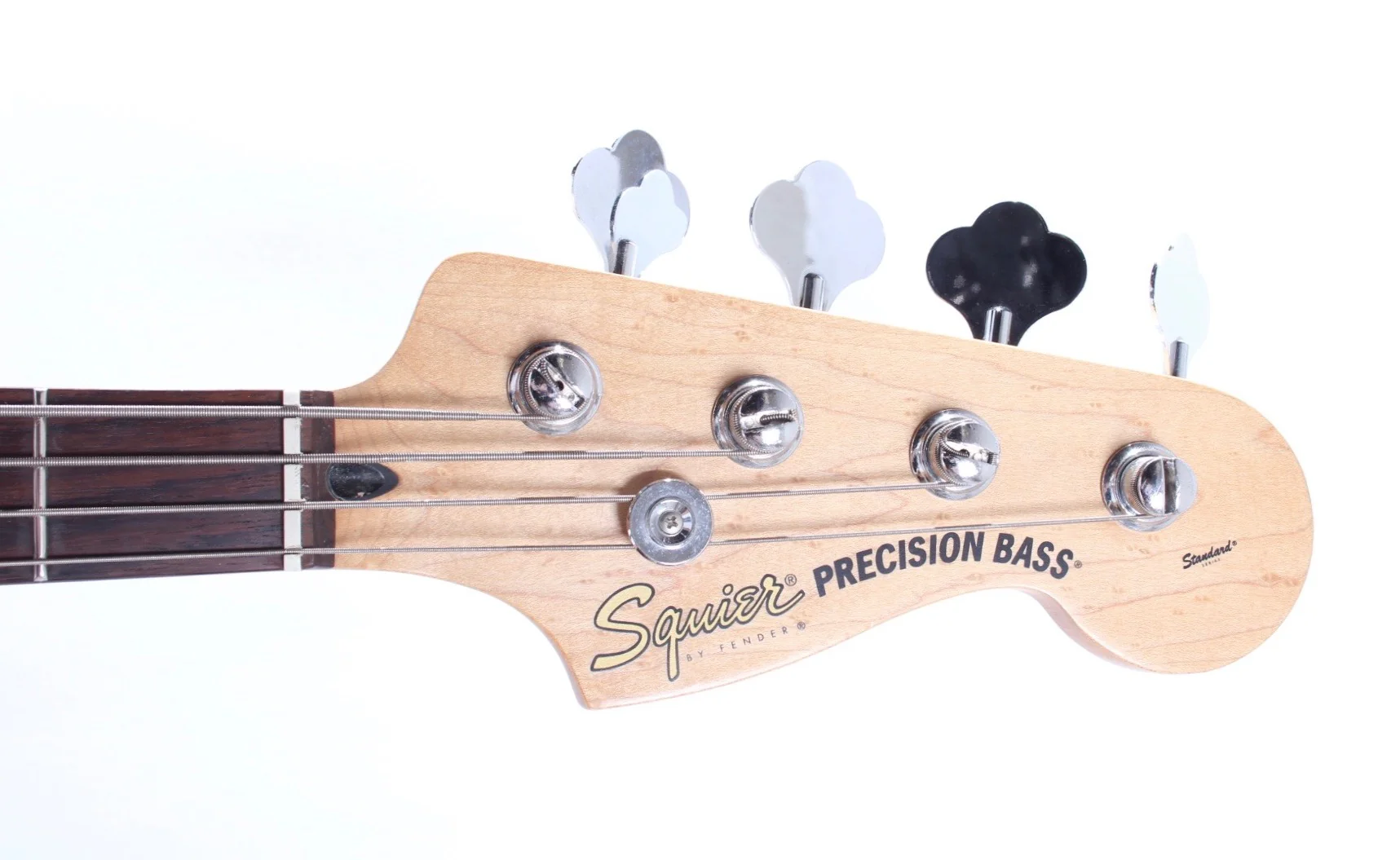 2000 Squier Precision Bass Special PJ candy apple red - Image 5