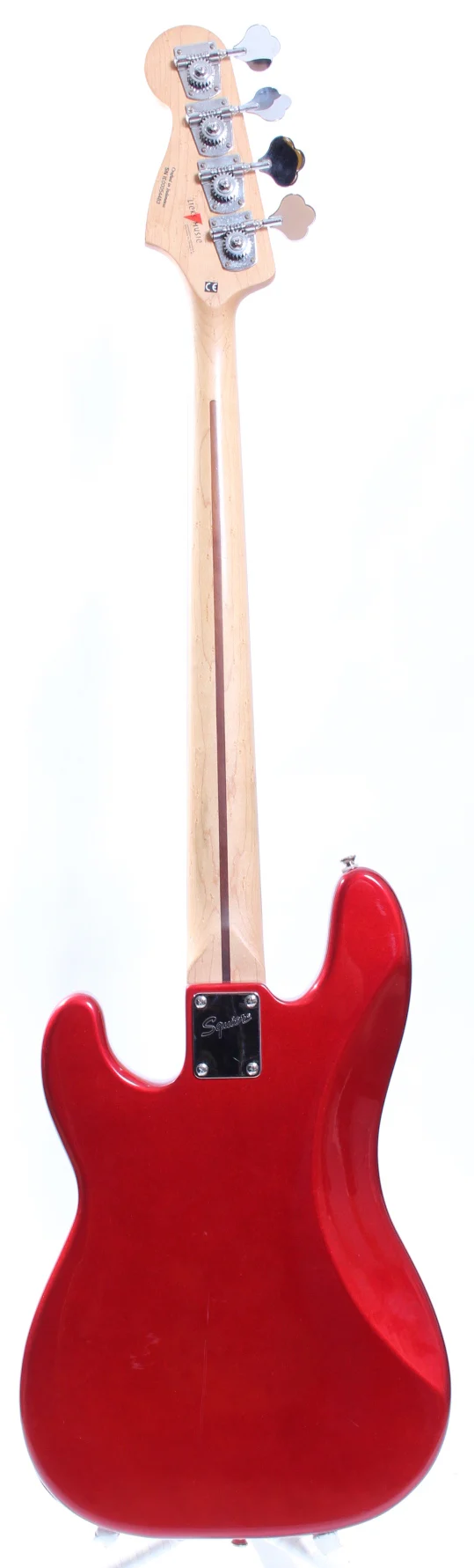 2000 Squier Precision Bass Special PJ candy apple red - Image 6