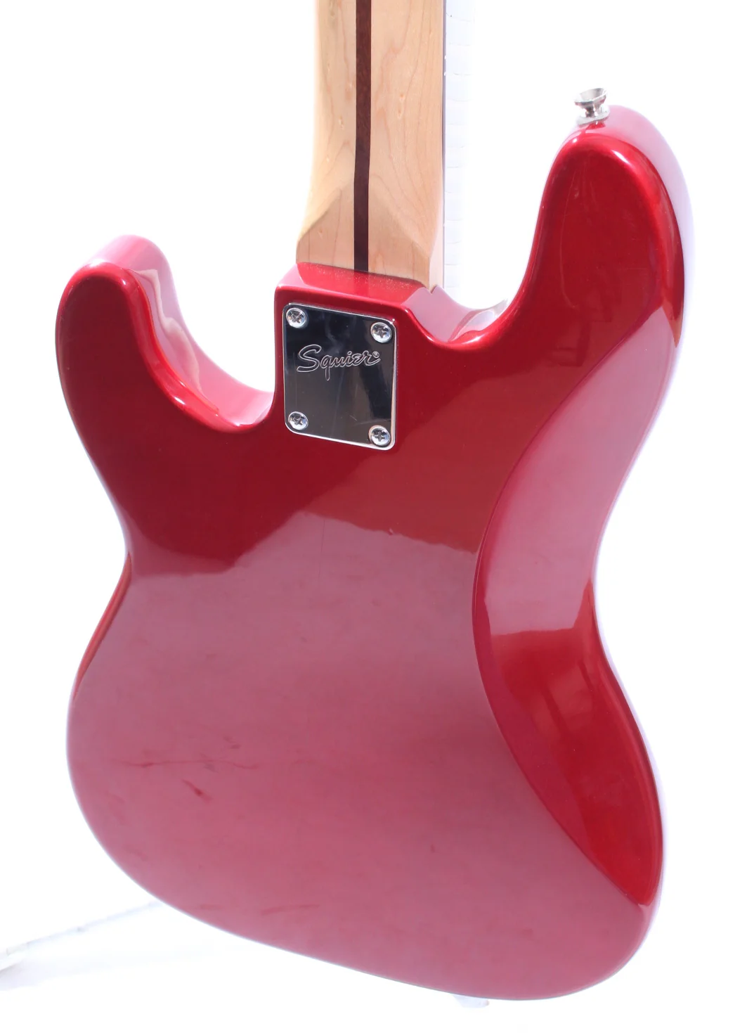 2000 Squier Precision Bass Special PJ candy apple red - Image 8