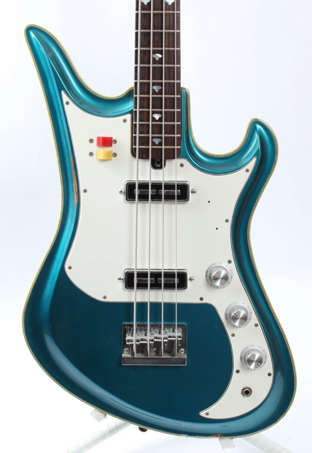 2000 Teisco Spectrum Bass SPB200 metallic blue - Image 2