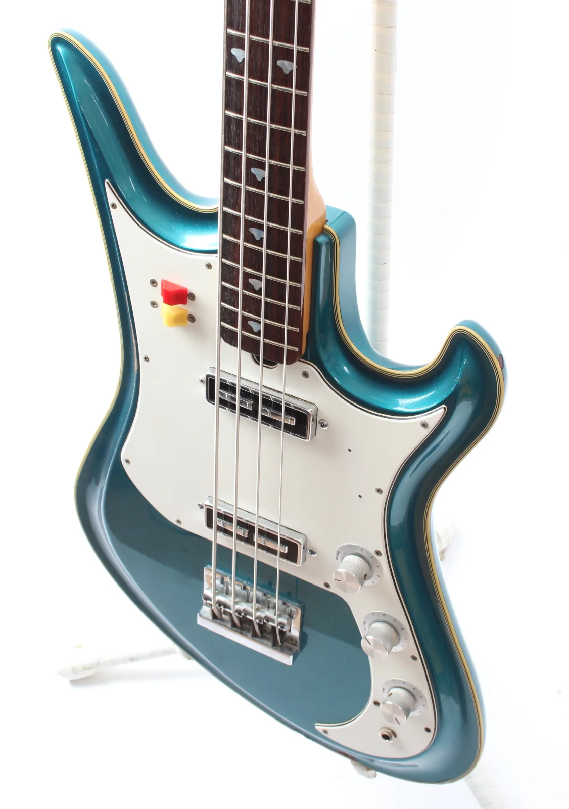 2000 Teisco Spectrum Bass SPB200 metallic blue - Image 3