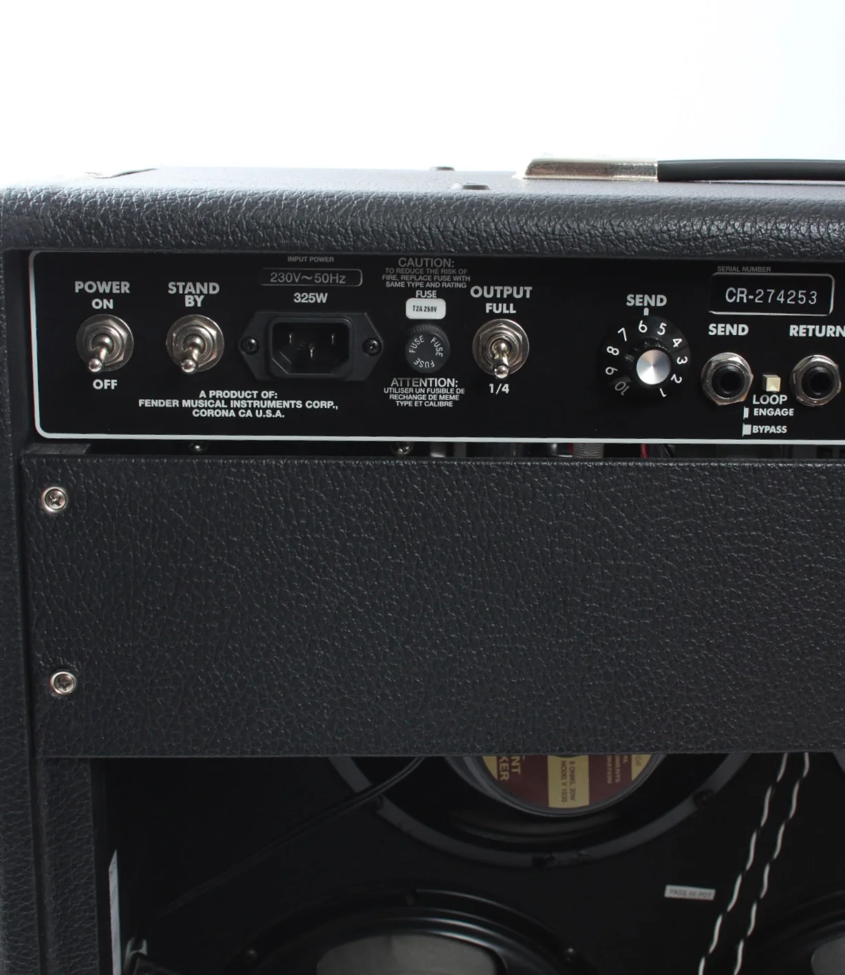 2000s Fender Concert Reverb blackface - Image 10