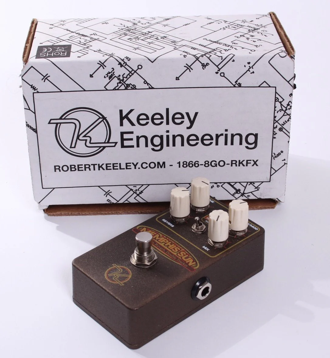 2000s Keeley Memphis Sun Echo Reverb - Image 3