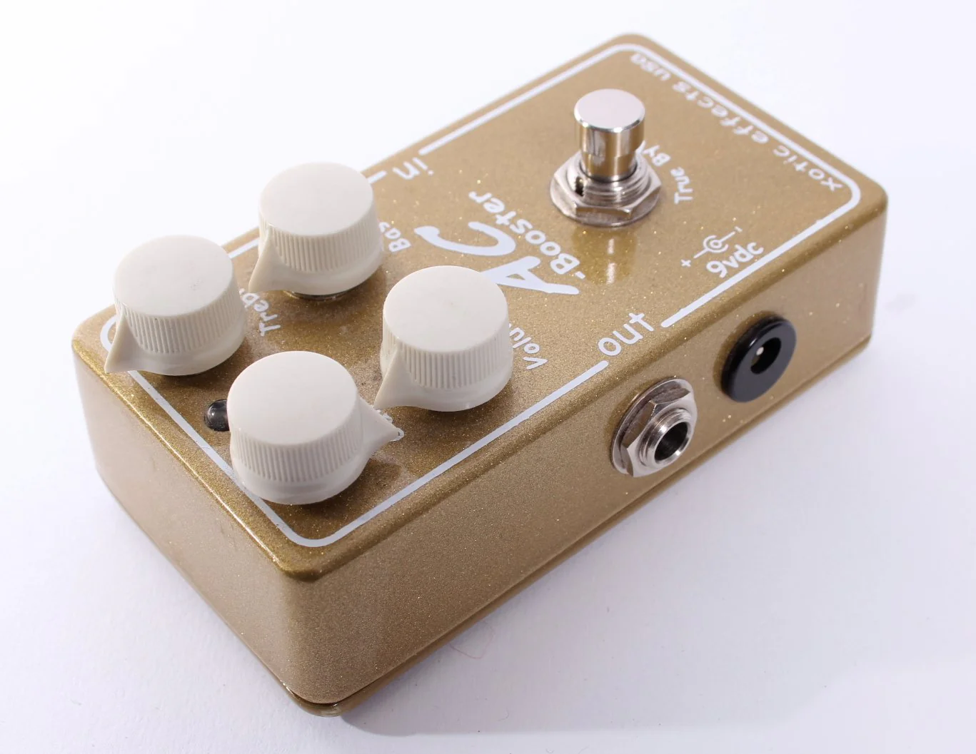 2000s Xotic AC Booster limited edition gold glitter - Image 4