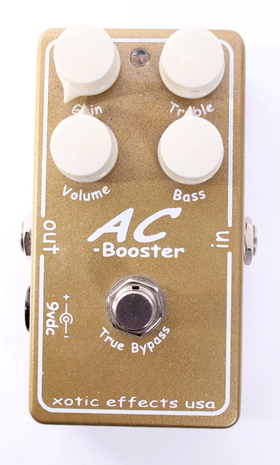 2000s Xotic AC Booster limited edition gold glitter - Image 5