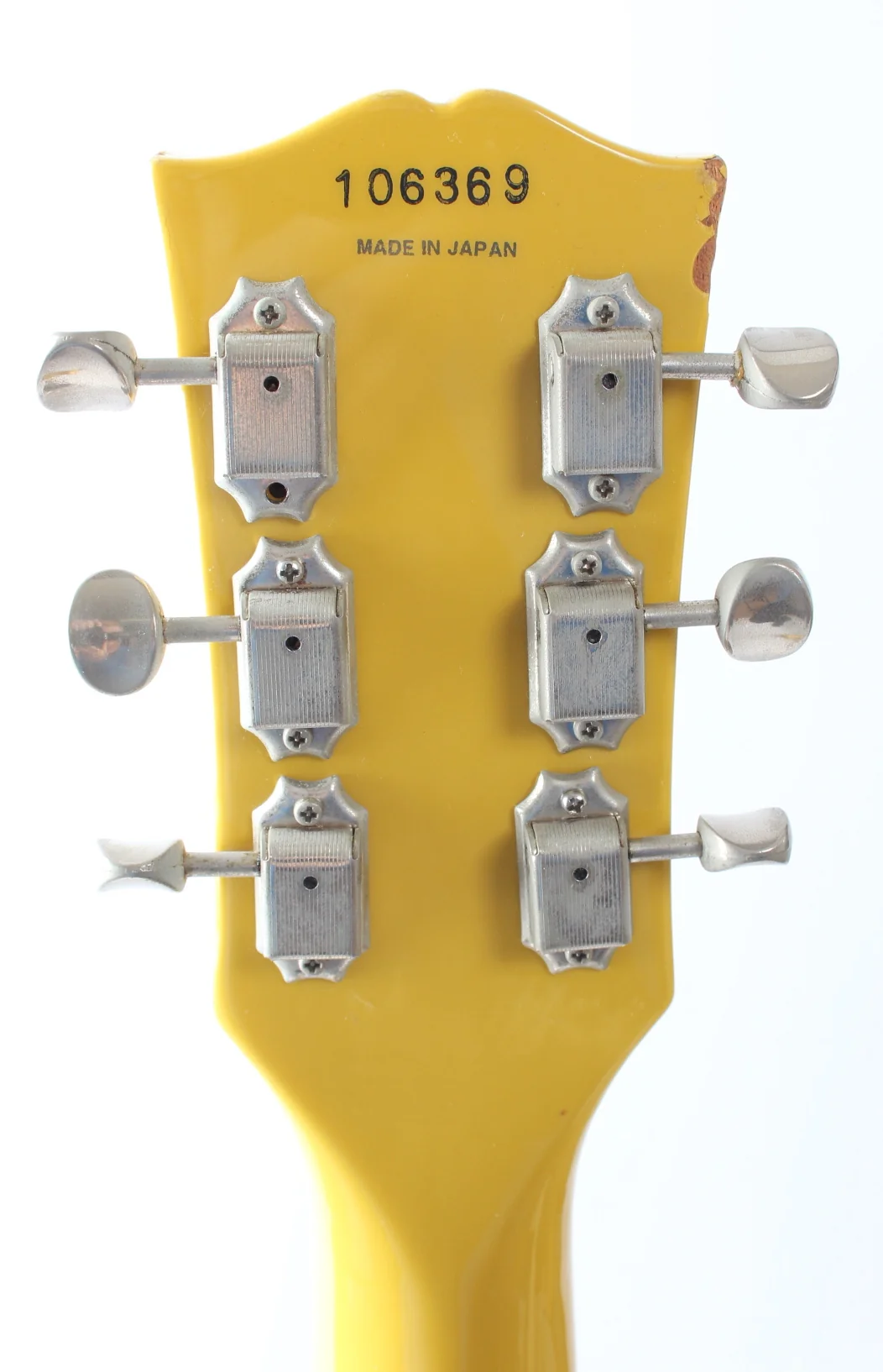 2001 Epiphone Les Paul Junior DC Lefty tv yellow - Image 10