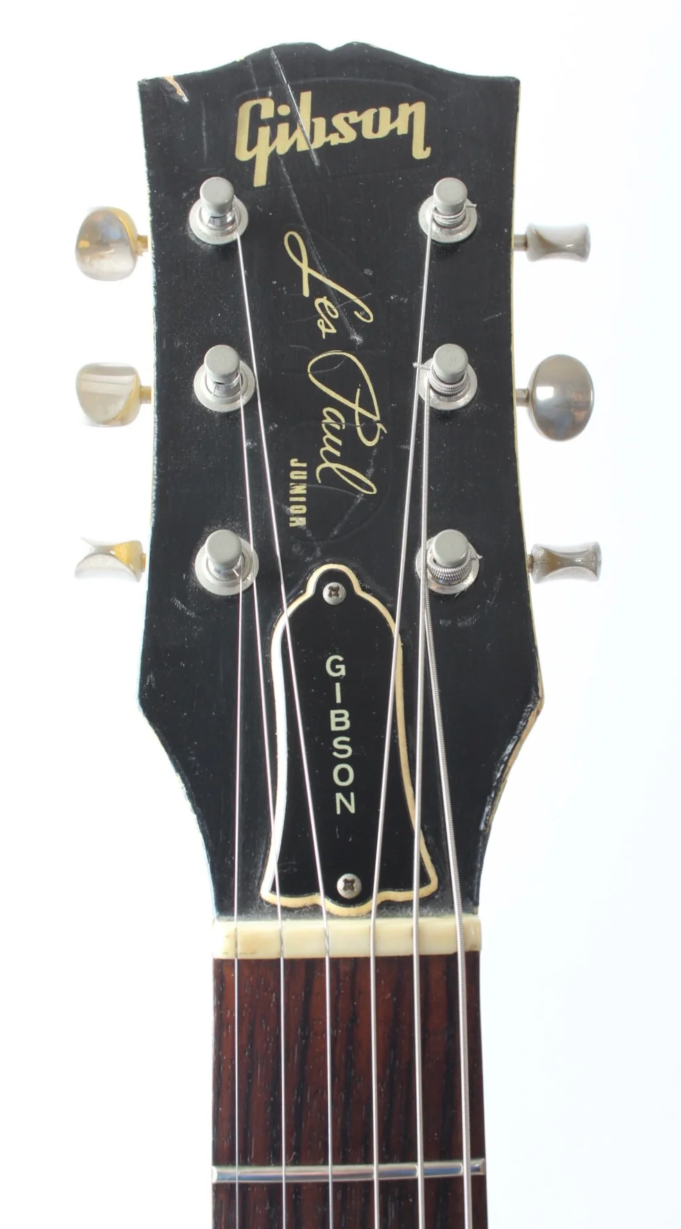2001 Epiphone Les Paul Junior DC Lefty tv yellow - Image 5