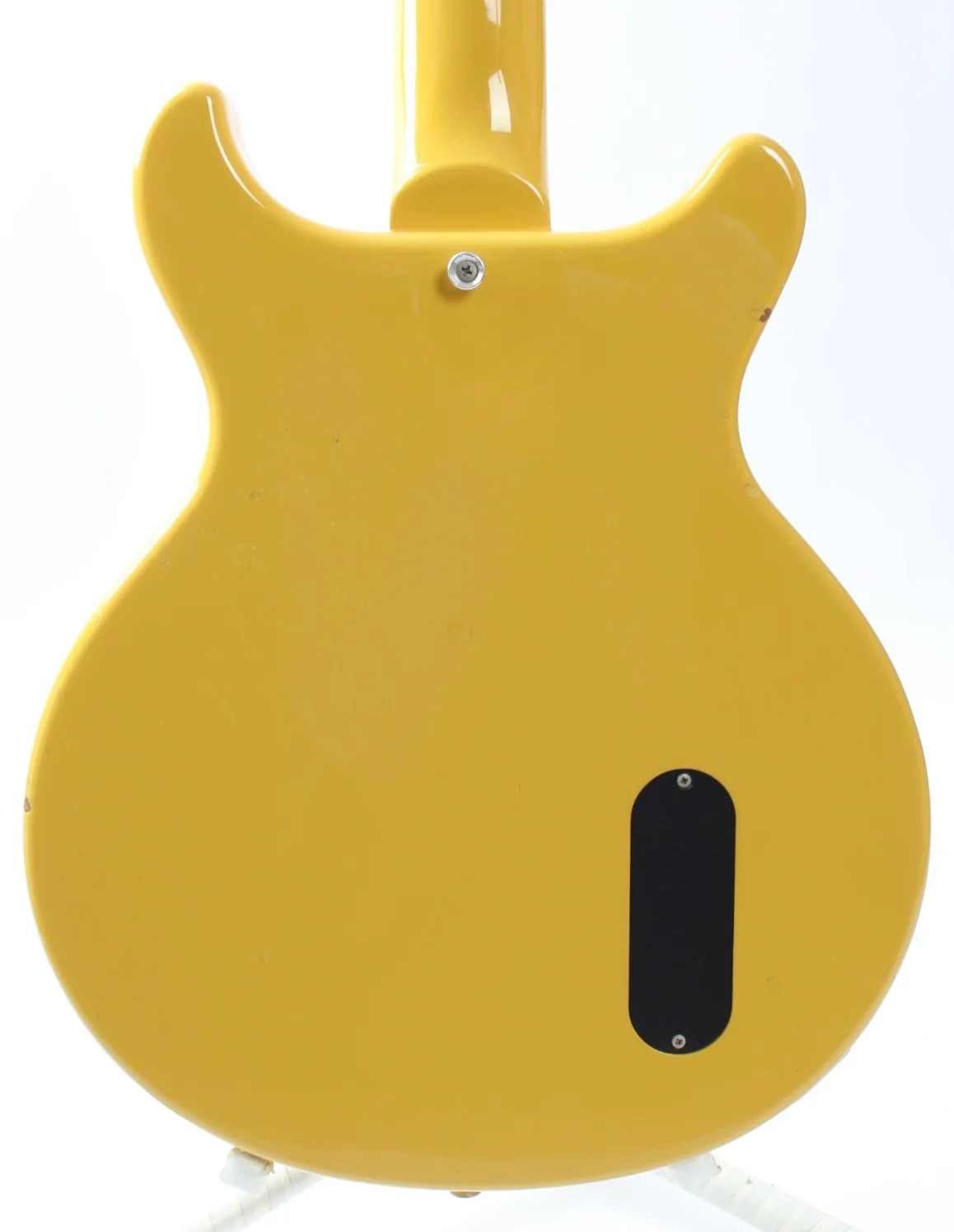 2001 Epiphone Les Paul Junior DC Lefty tv yellow - Image 7