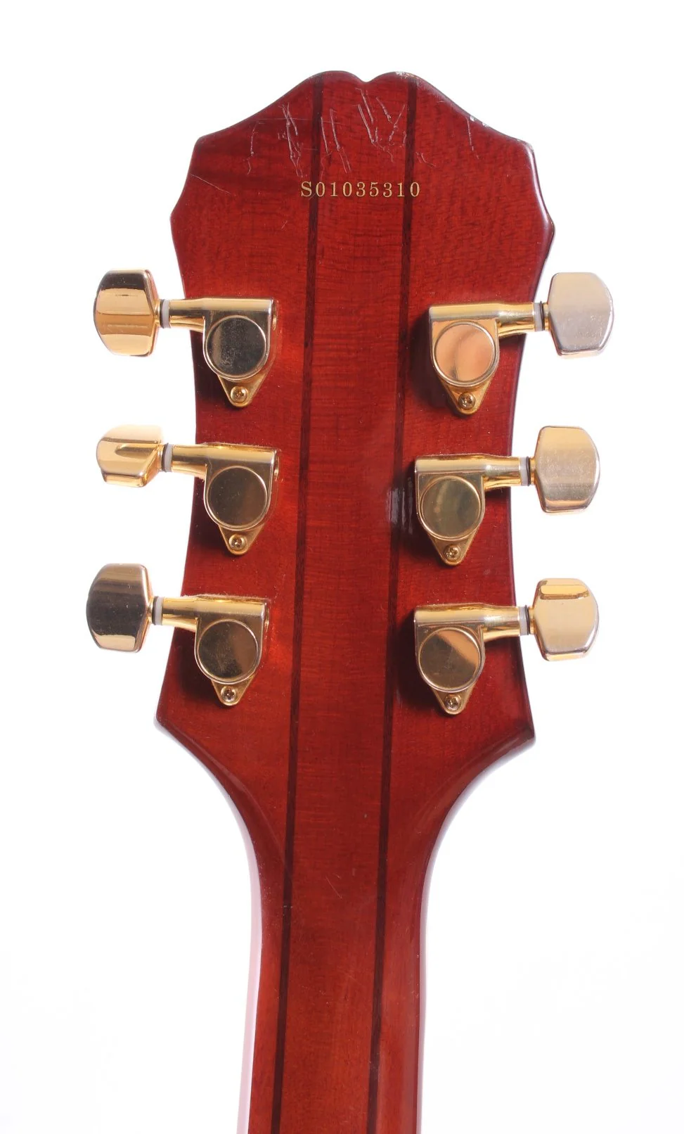 2001 Epiphone Sheraton II LEFTY vintage sunburst - Image 10