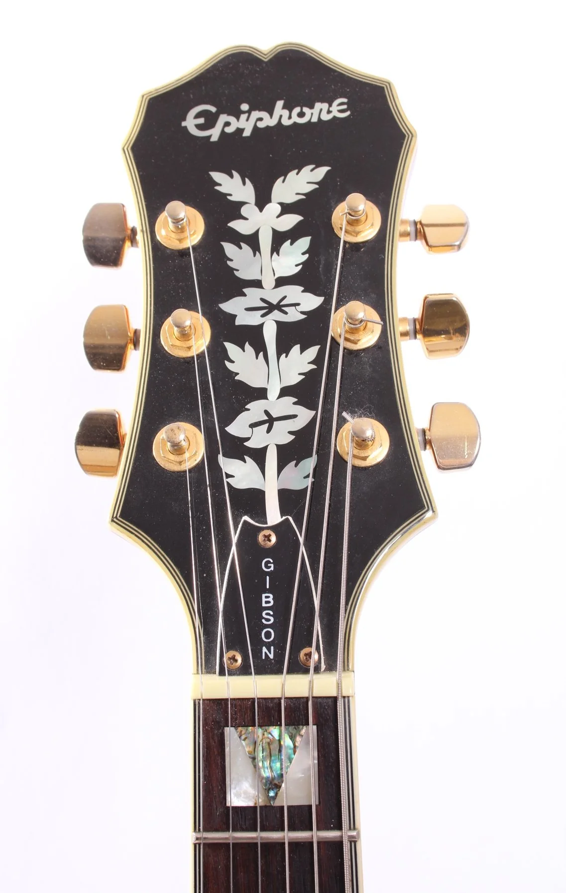 2001 Epiphone Sheraton II LEFTY vintage sunburst - Image 5