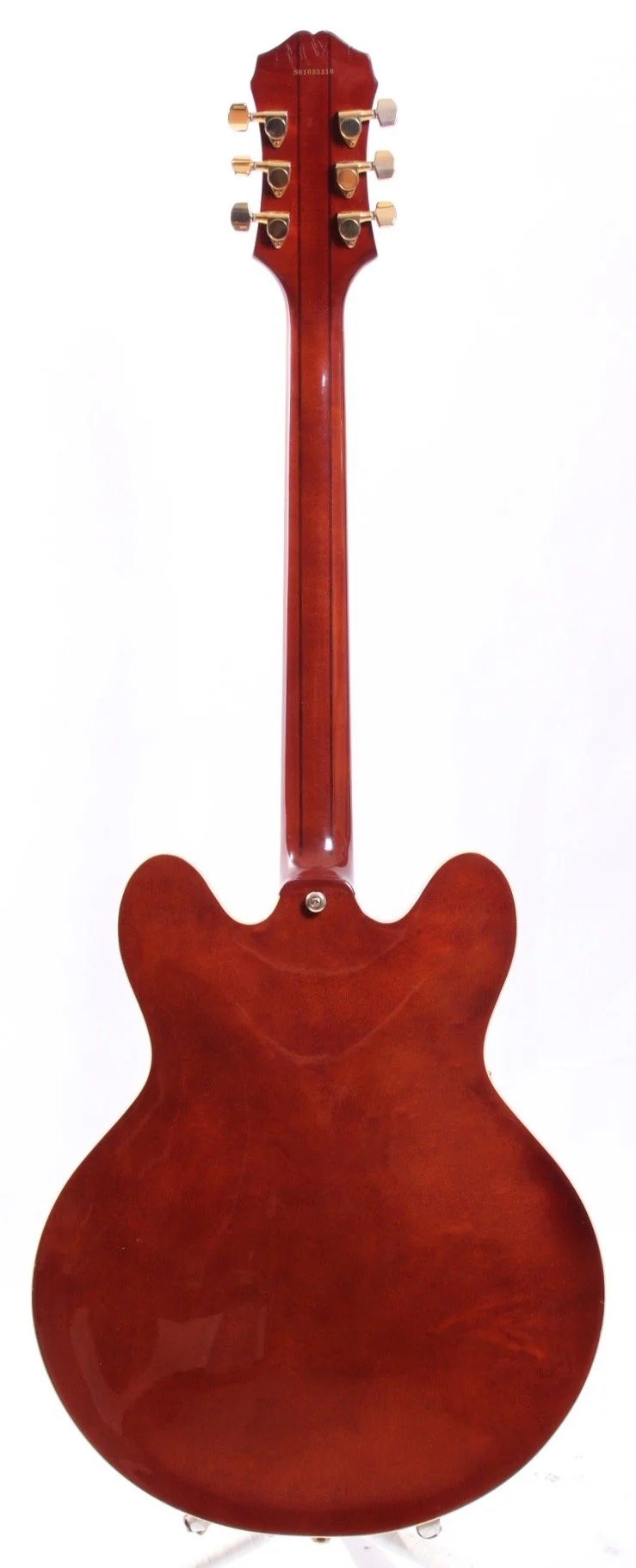 2001 Epiphone Sheraton II LEFTY vintage sunburst - Image 6