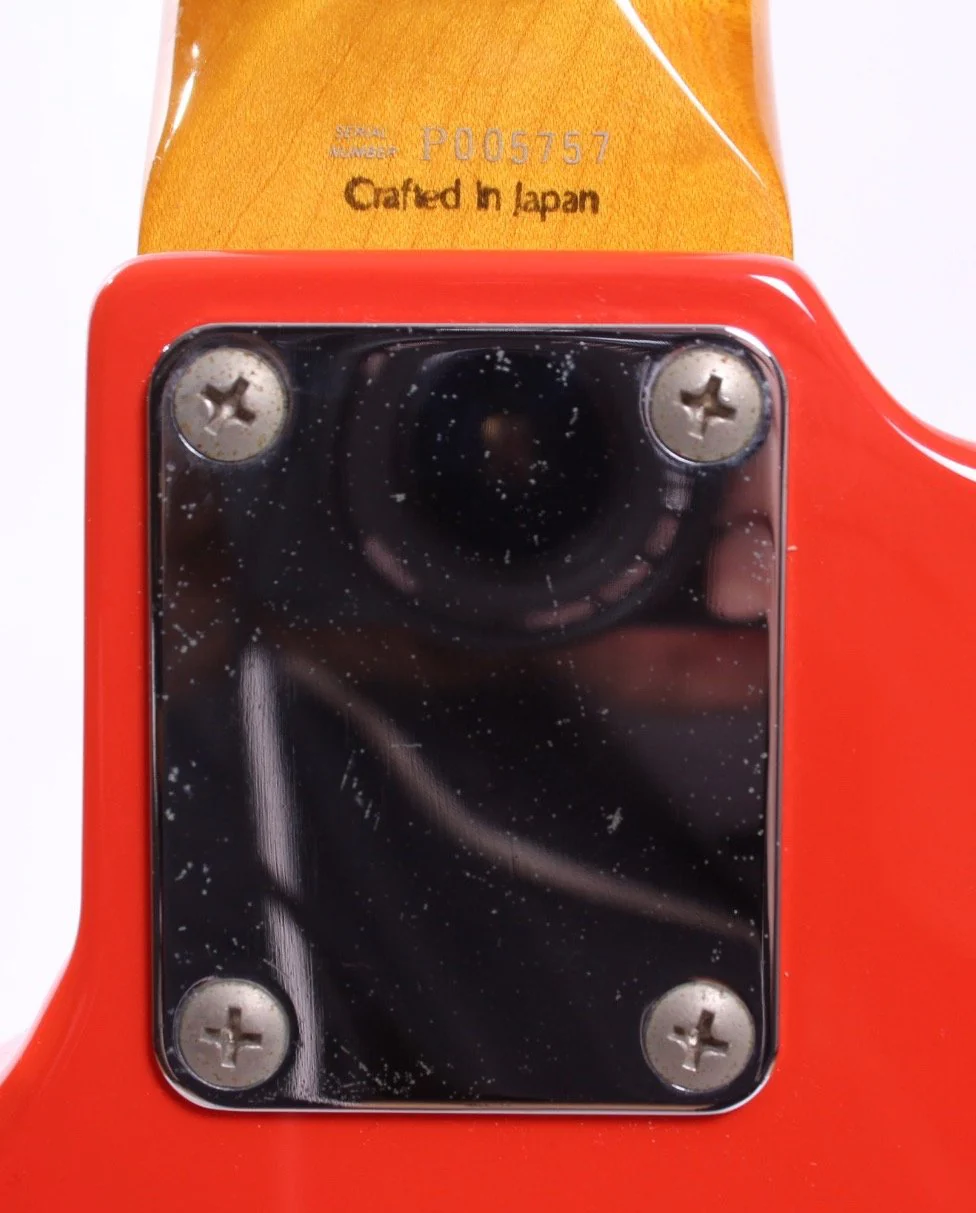 2001 Fender Jazz Bass '62 Reissue fiesta red - Image 11