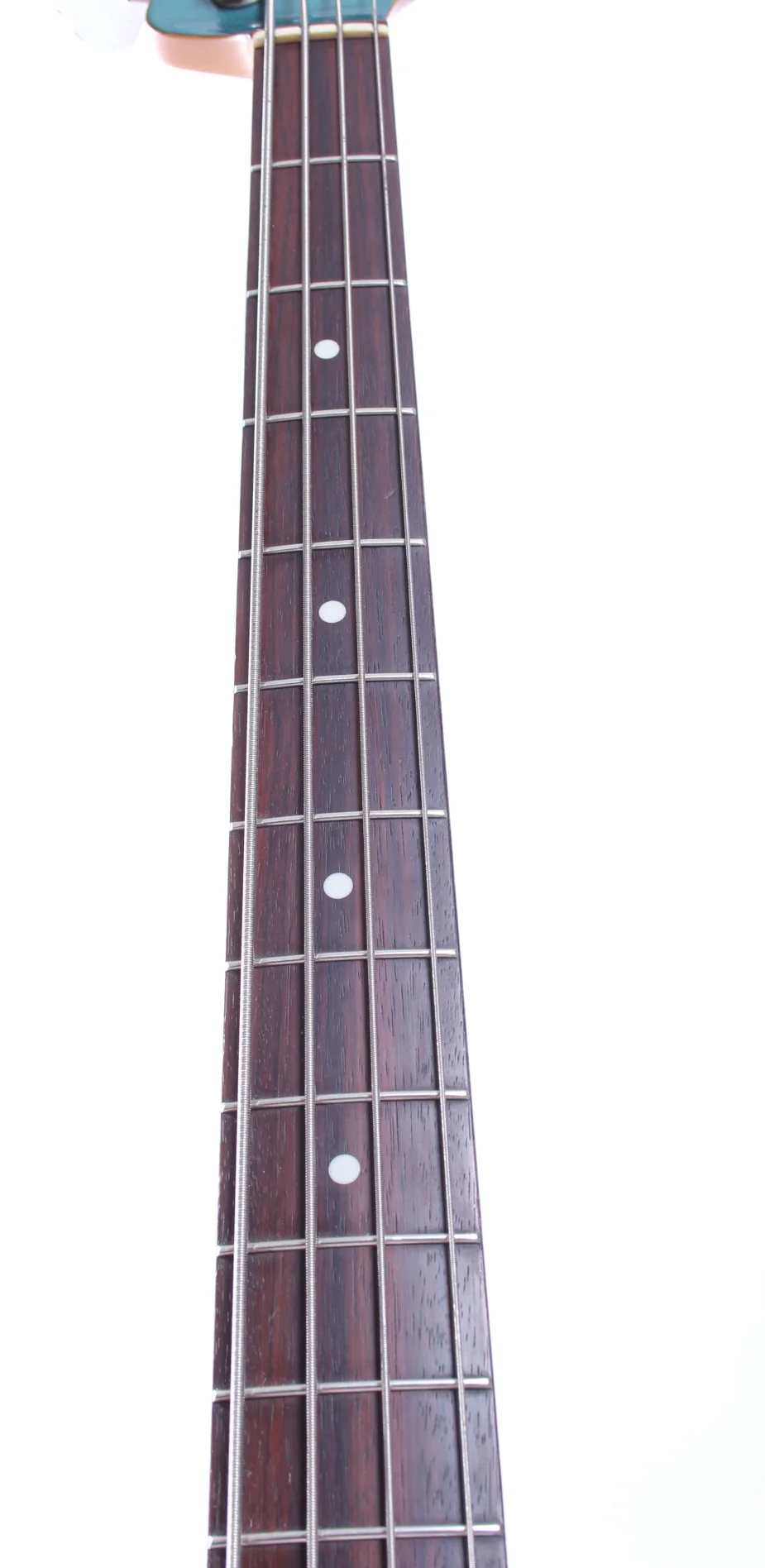 2001 Fender Jazz Bass '62 Reissue matching headstock lake placid blue - Image 4