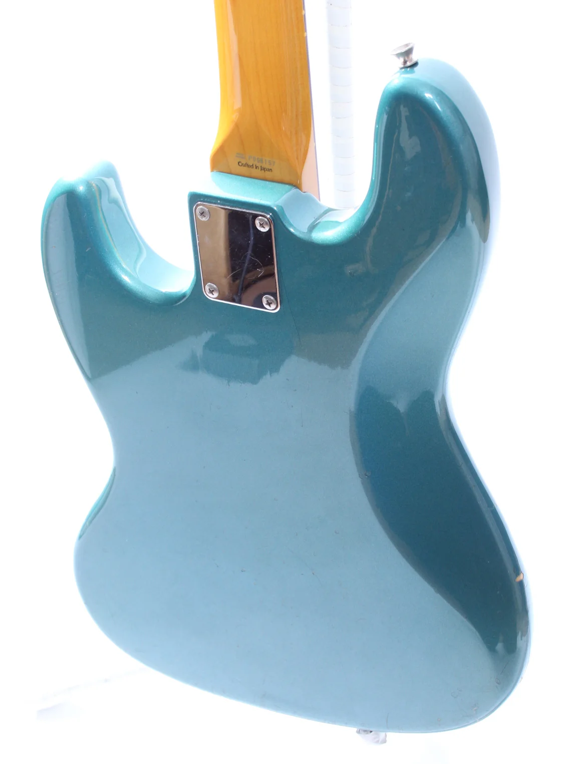 2001 Fender Jazz Bass '62 Reissue matching headstock lake placid blue - Image 8
