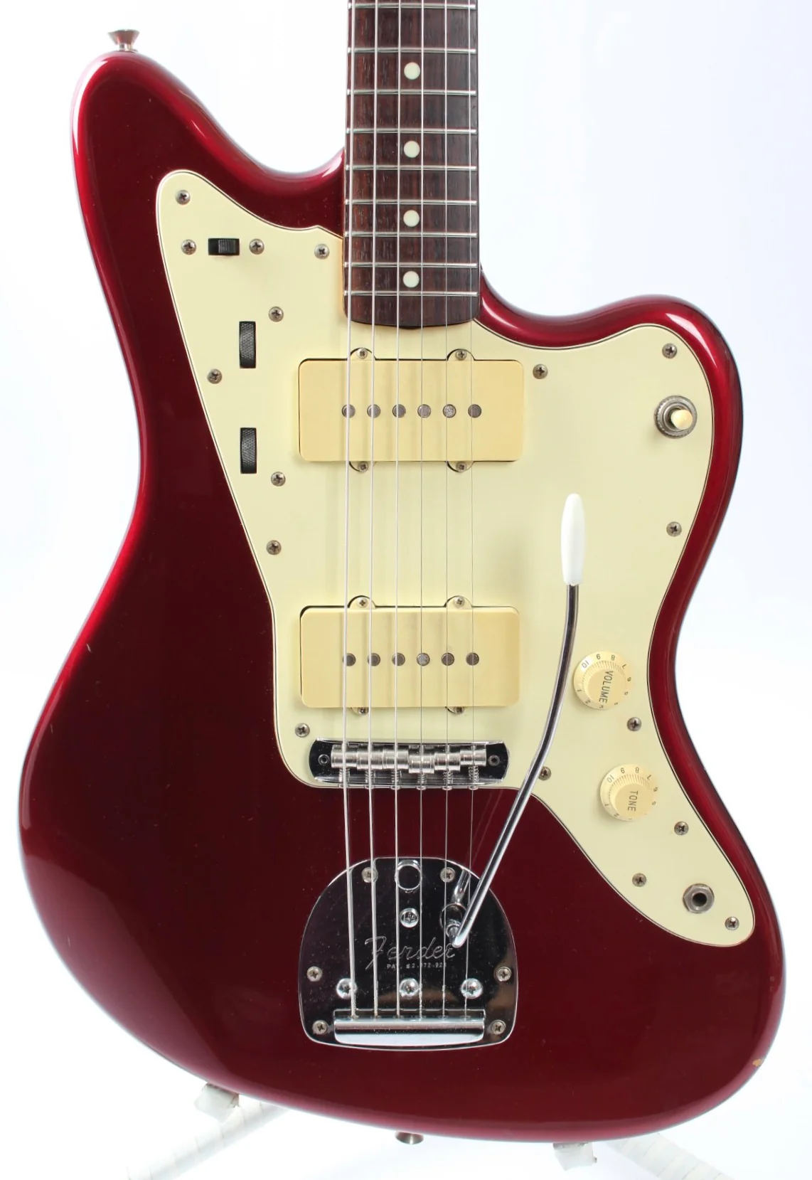 2001 Fender Jazzmaster 66 Reissue candy apple red - Image 2