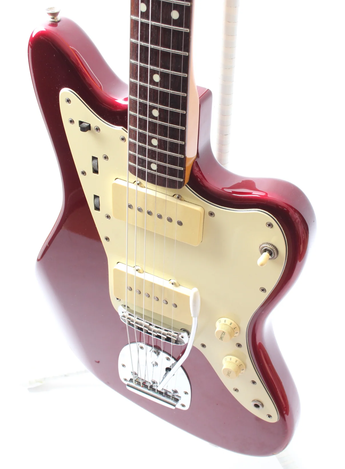 2001 Fender Jazzmaster 66 Reissue candy apple red - Image 3