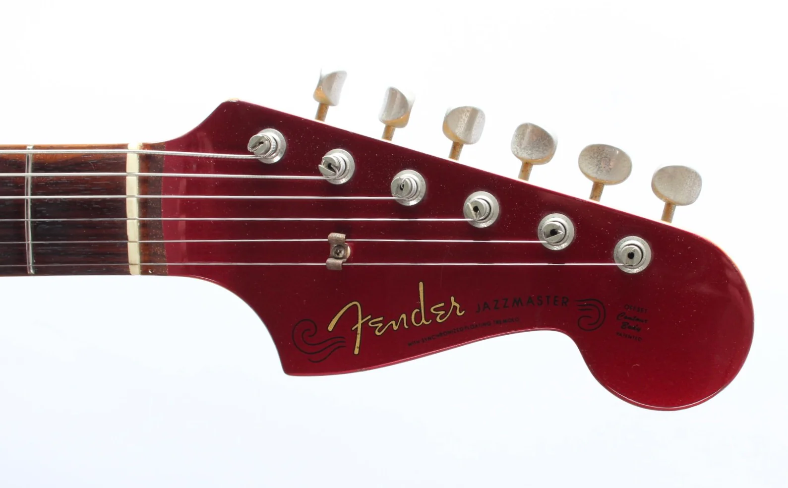 2001 Fender Jazzmaster 66 Reissue candy apple red - Image 5