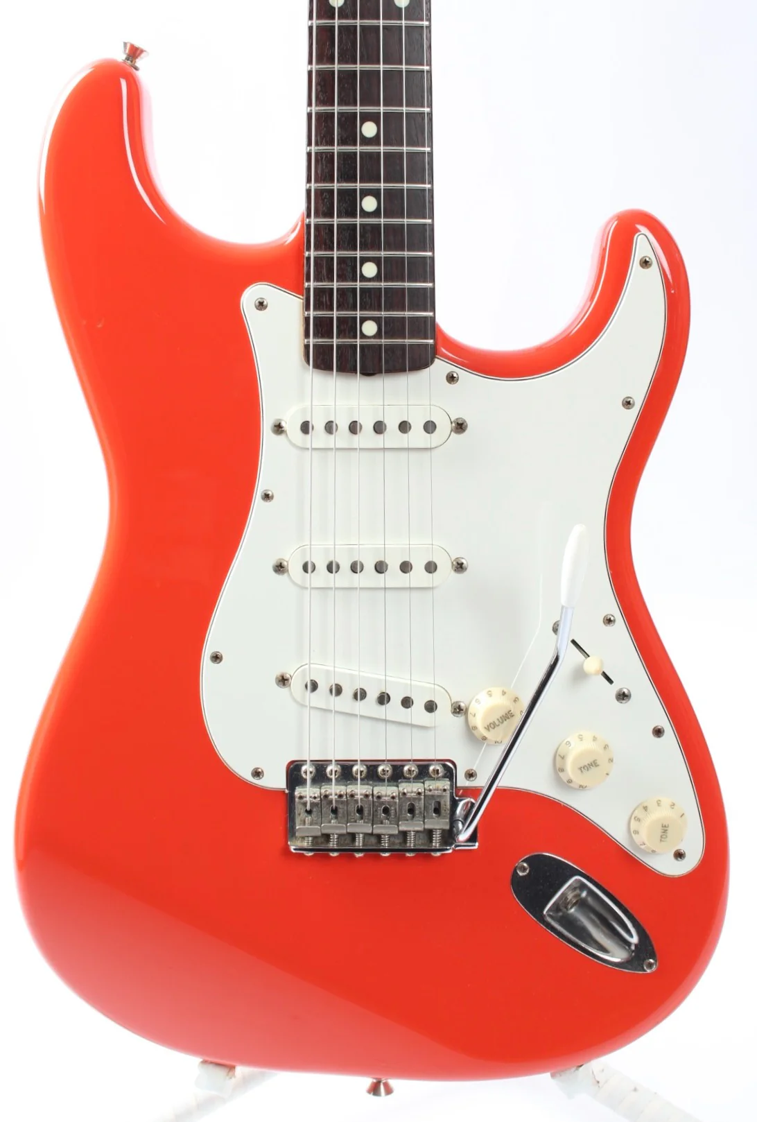 2001 Fender Stratocaster 62 Reissue fiesta red - Image 2