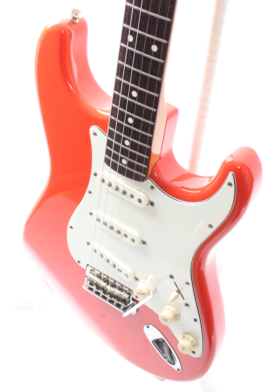 2001 Fender Stratocaster 62 Reissue fiesta red - Image 3