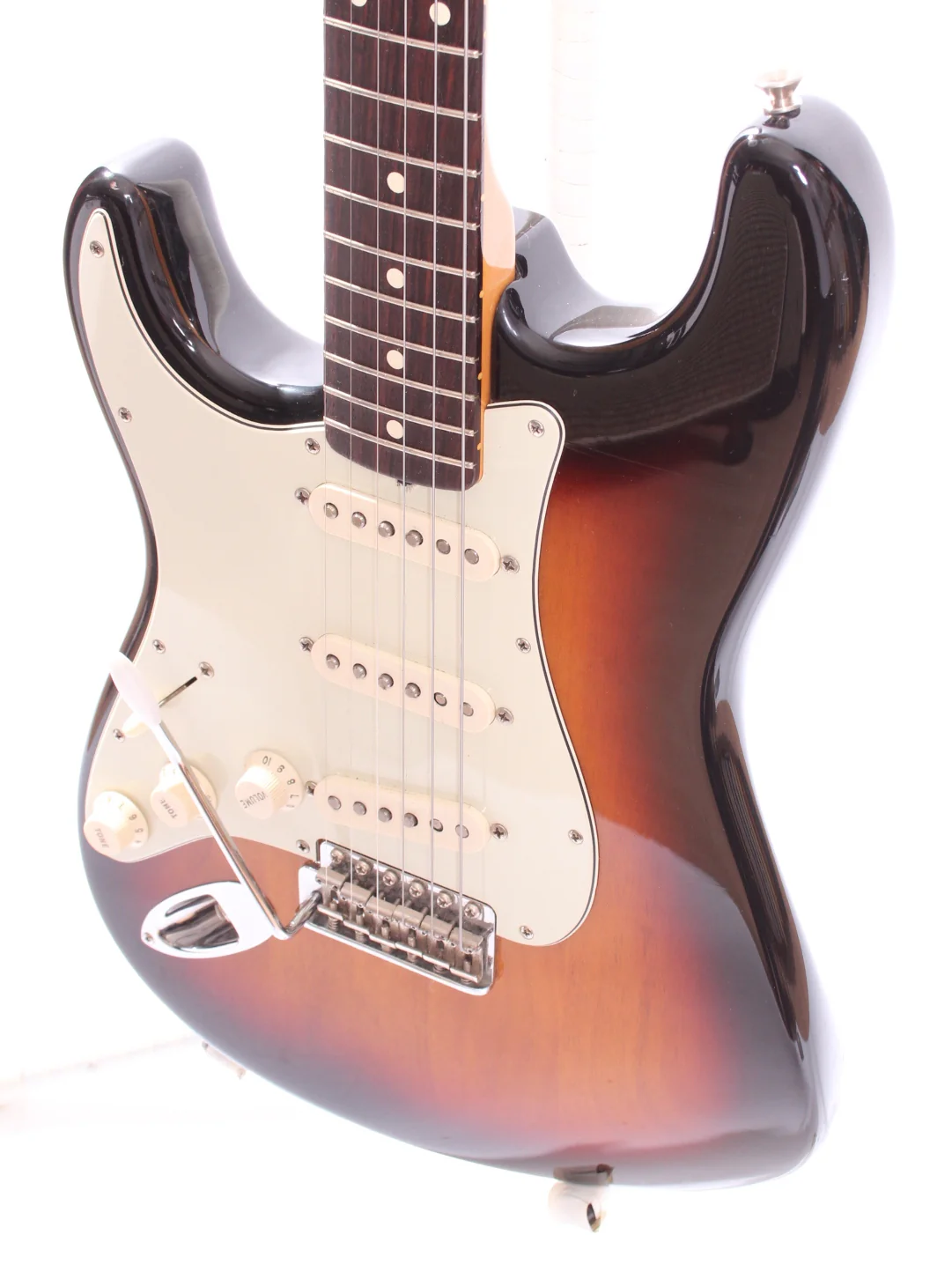 2001 Fender Stratocaster American Vintage 62 Reissue lefty sunburst - Image 3