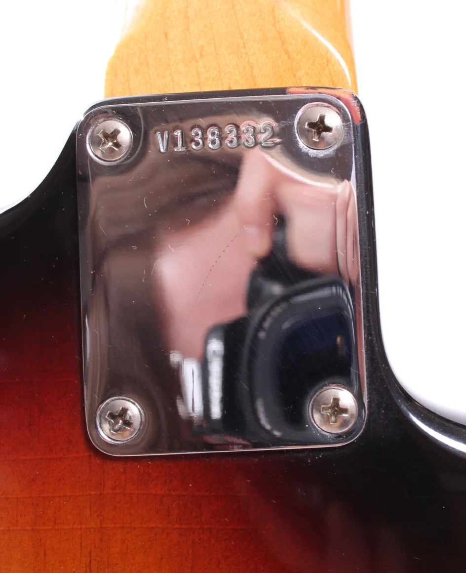 2001 Fender Stratocaster American Vintage 62 Reissue lefty sunburst - Image 9