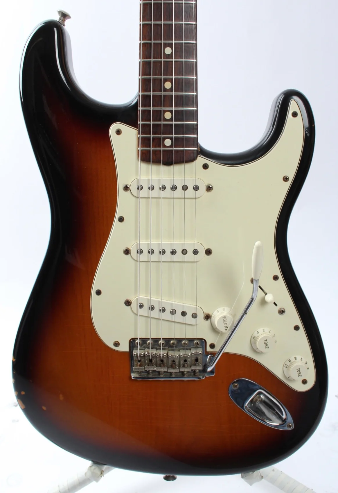 2001 Fender Stratocaster American Vintage '62 Reissue Thin Lacquer Yamano sunburst - Image 2