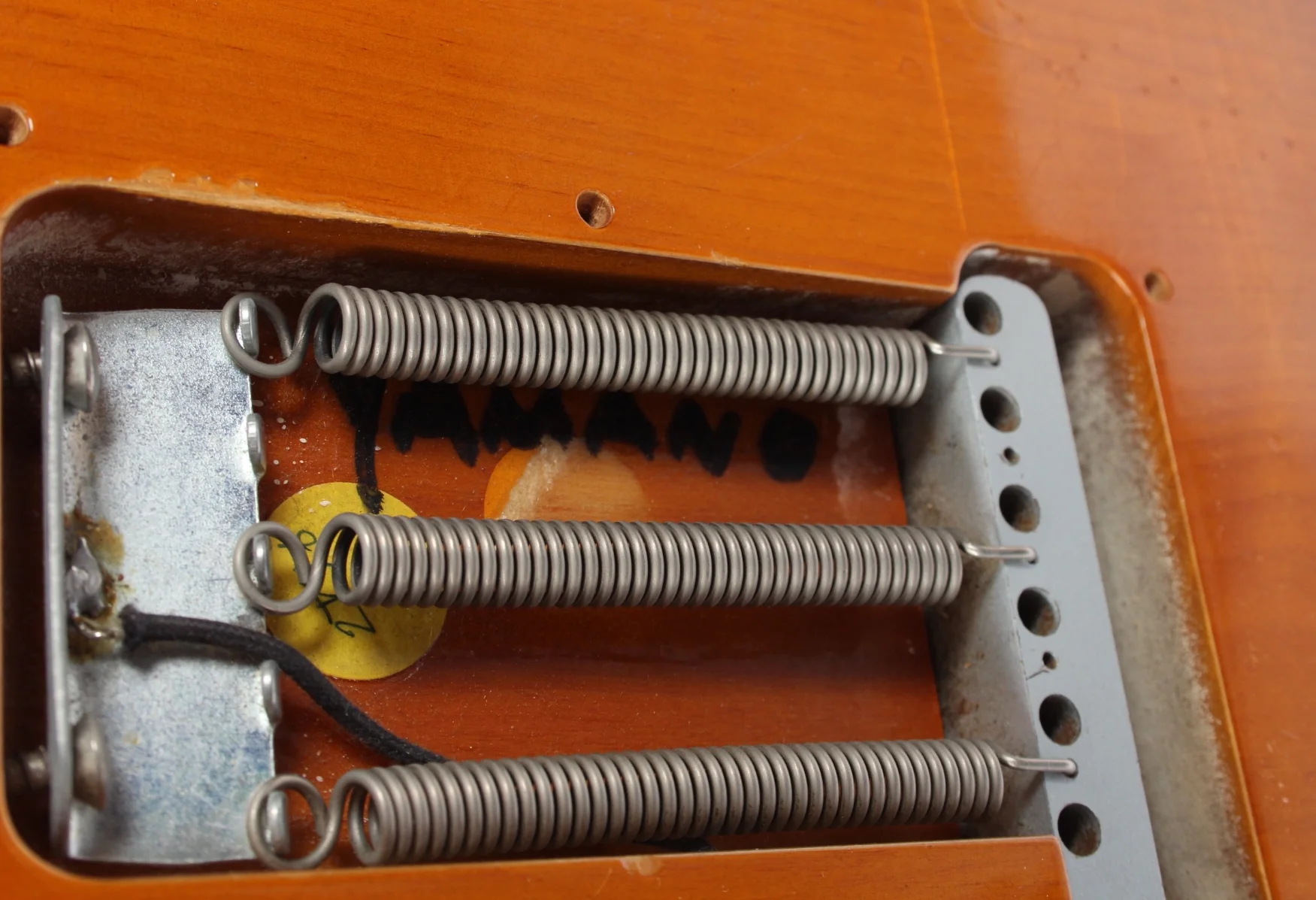 2001 Fender Stratocaster American Vintage '62 Reissue Thin Lacquer Yamano sunburst - Image 9