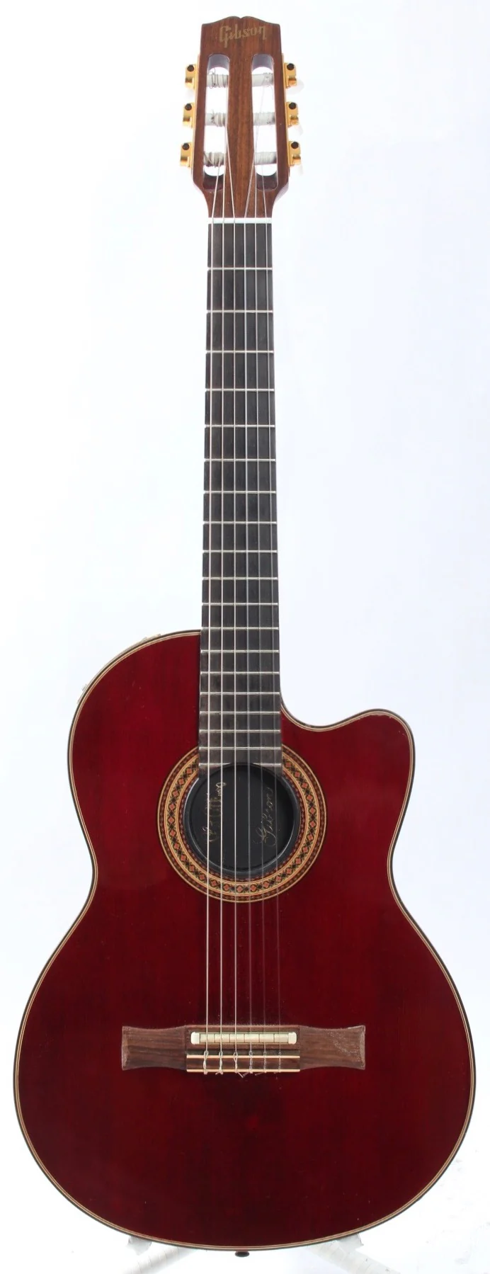 2001 Gibson Chet Atkins CEC wine red