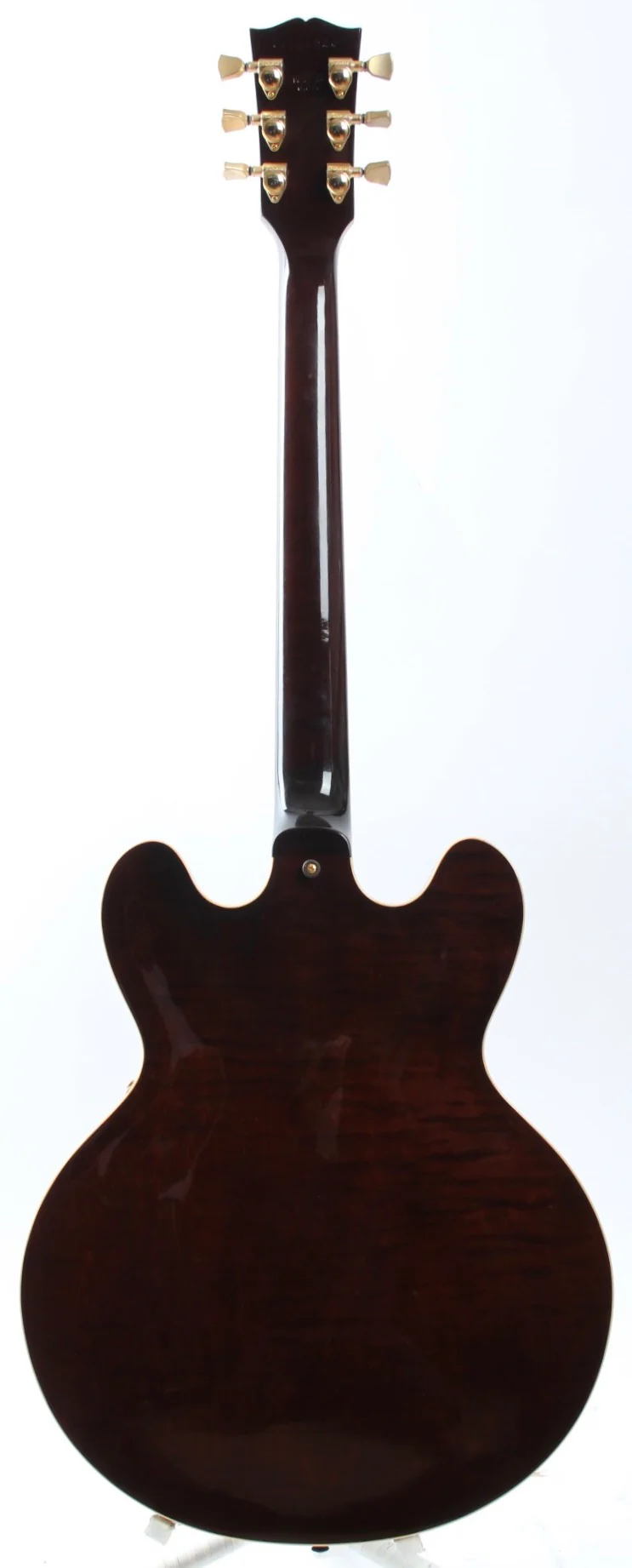 2001 Gibson ES-335 Dot trans brown gold hardware - Image 6