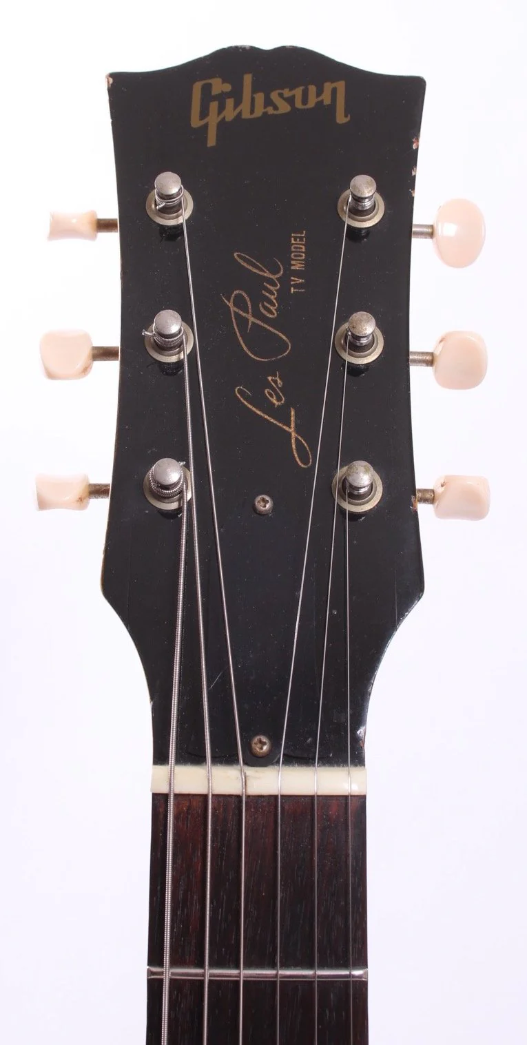2001 GIBSON LES PAUL JUNIOR 57 REISSUE HISTORIC SERIES TV Yellow - Image 5