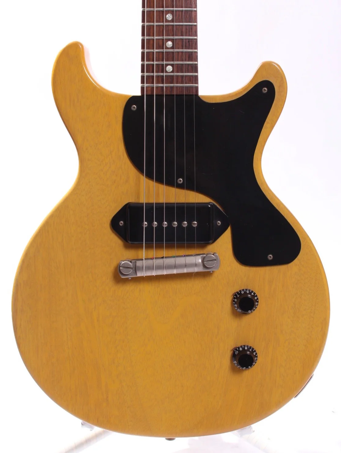 2001 Gibson Les Paul Junior DC Historic '58 Reissue Yamano tv yellow - Image 2