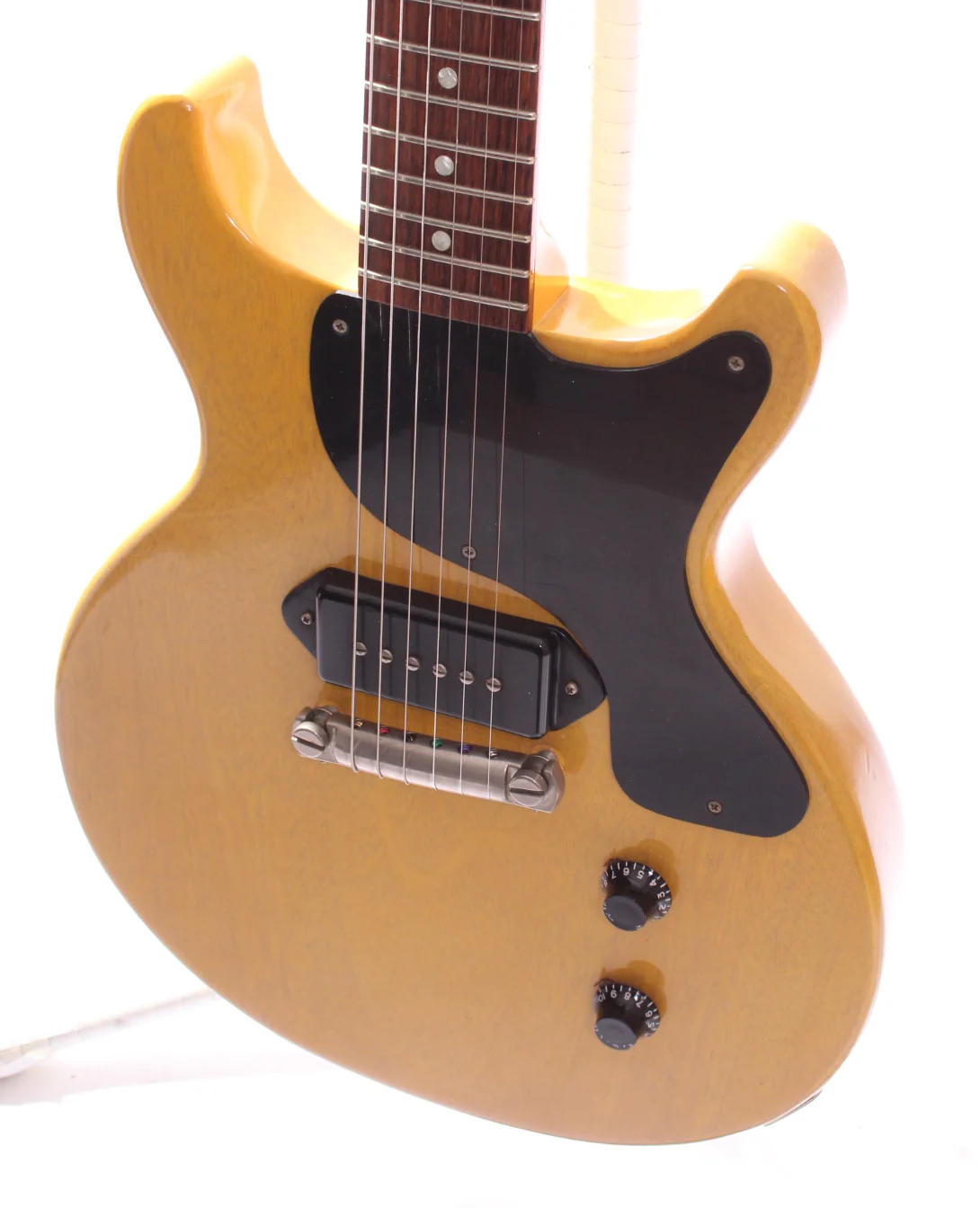 2001 Gibson Les Paul Junior DC Historic '58 Reissue Yamano tv yellow - Image 3