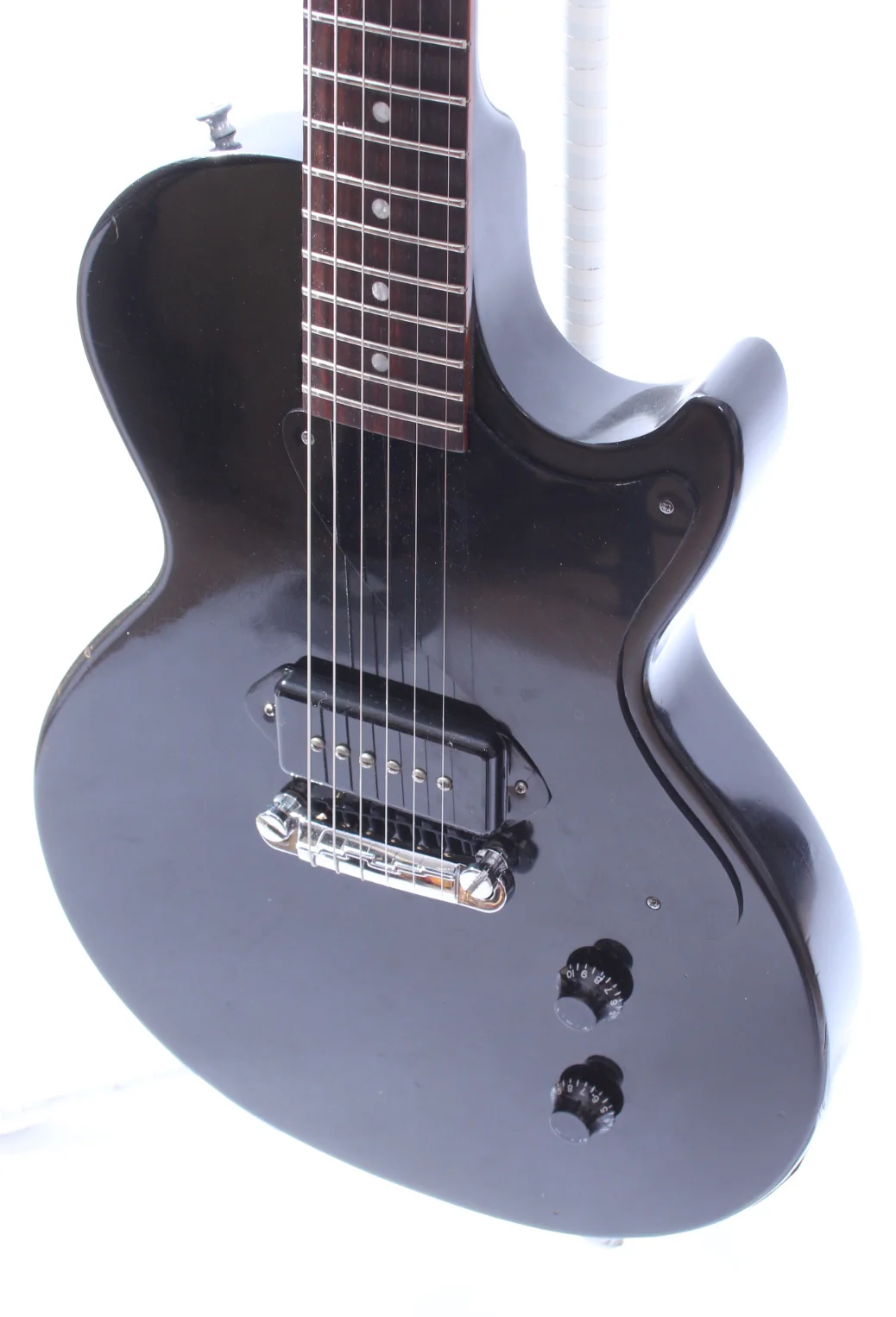 2001 Gibson Les Paul Junior ebony - Image 3