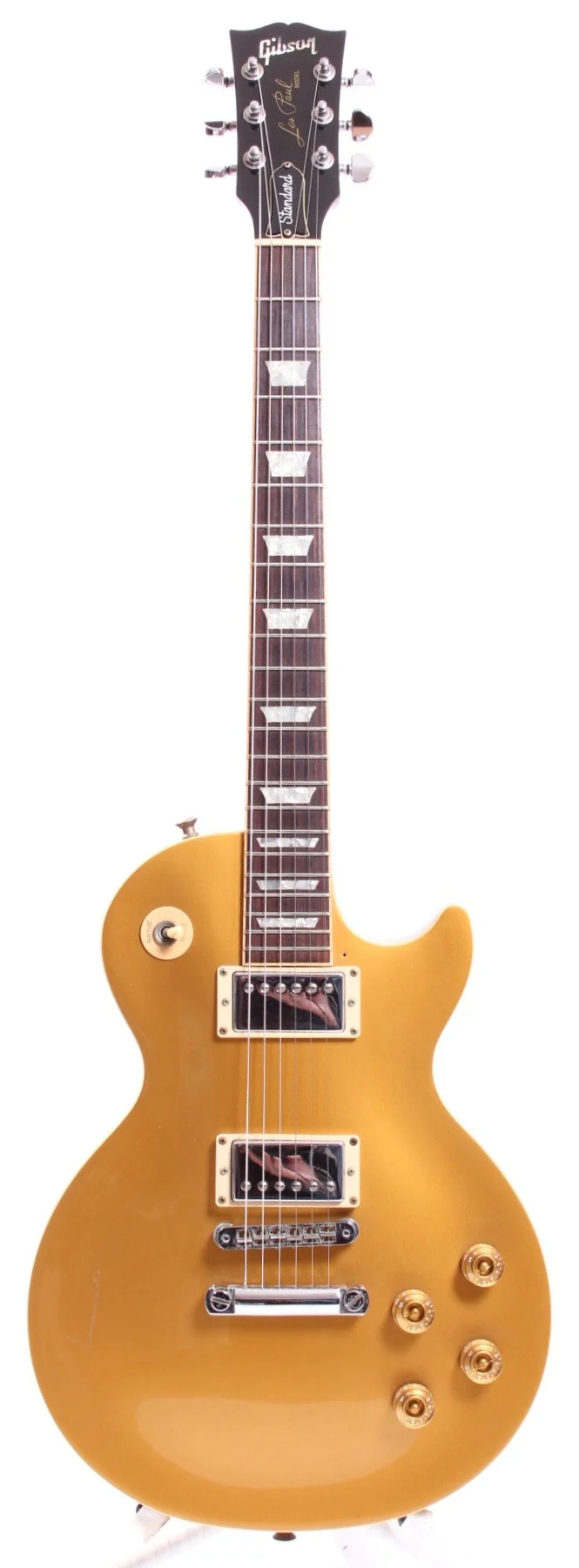 2001 Gibson Les Paul Standard bullion goldtop